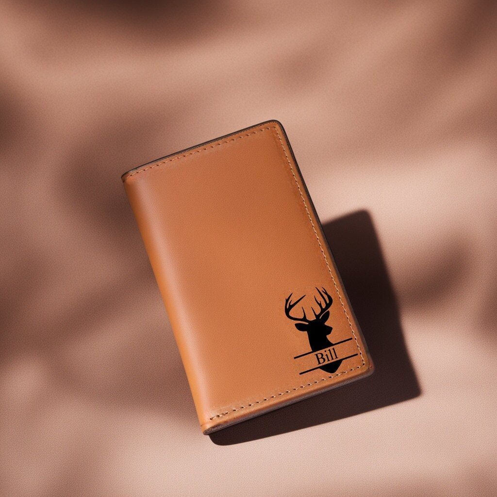 The engraved trifold · engraved example