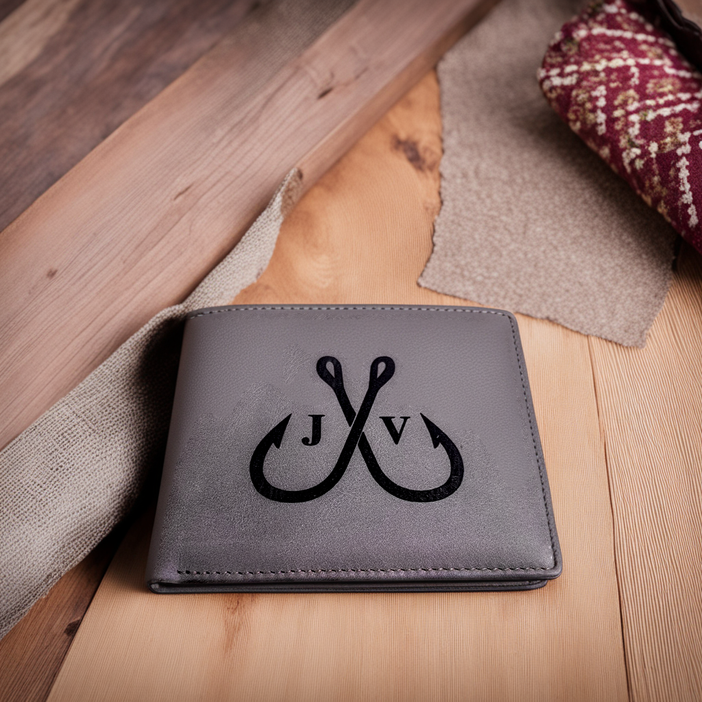 RFID Men's Leather Wallet - Custom Engraving