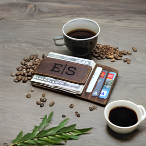 Custom Leather RFID Money Clip