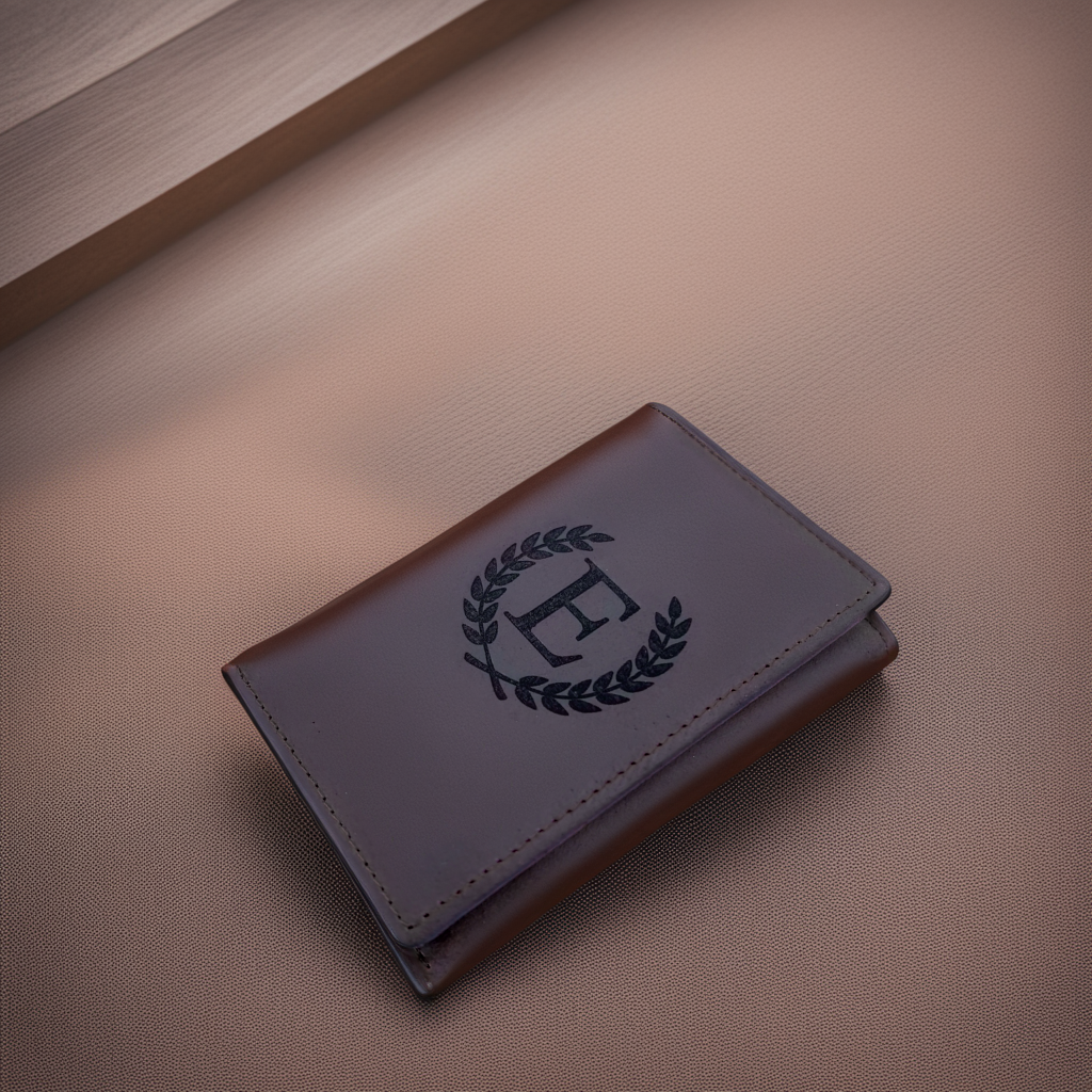 Custom Men's Trifold RFID Wallet
